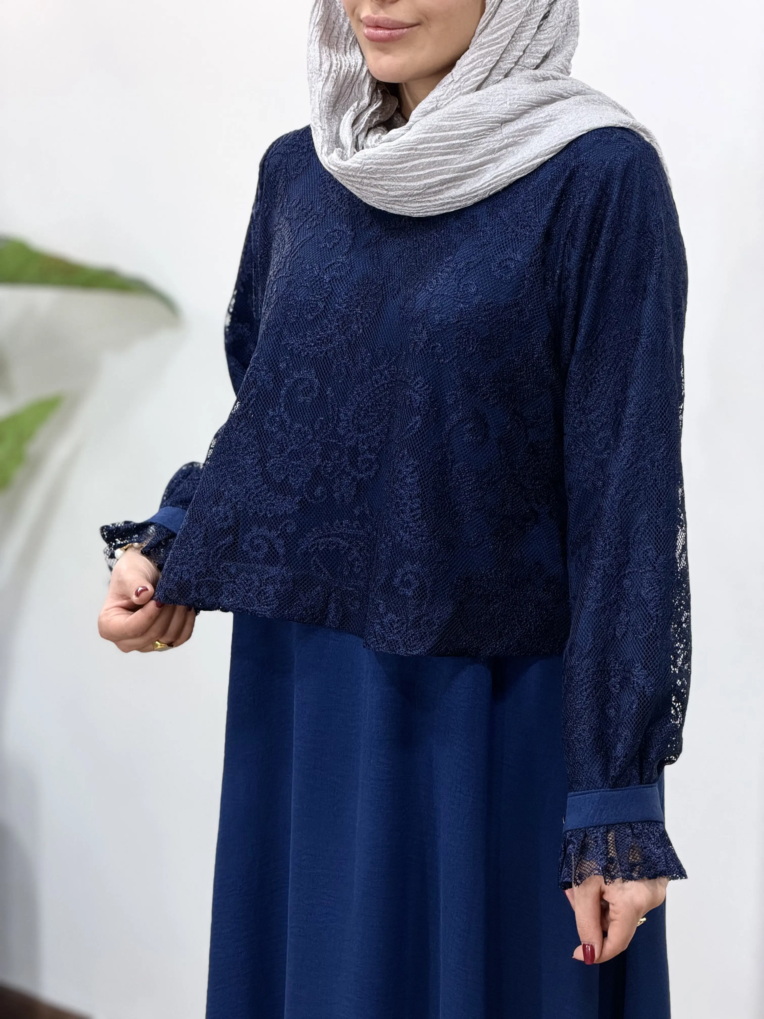 پیراهن مانتویی بلند ماریا